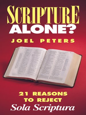 cover image of Scripture Alone?